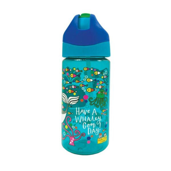 Botella infantil pajita -Have a whaley good day- 350 ml - Imagen 2
