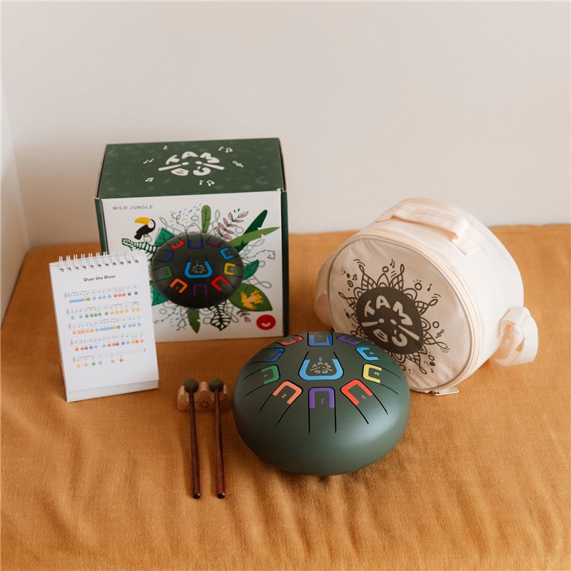 Tambú - Tambor de lengüetas 8" 11 notas - Wild Jungle - Imagen 2