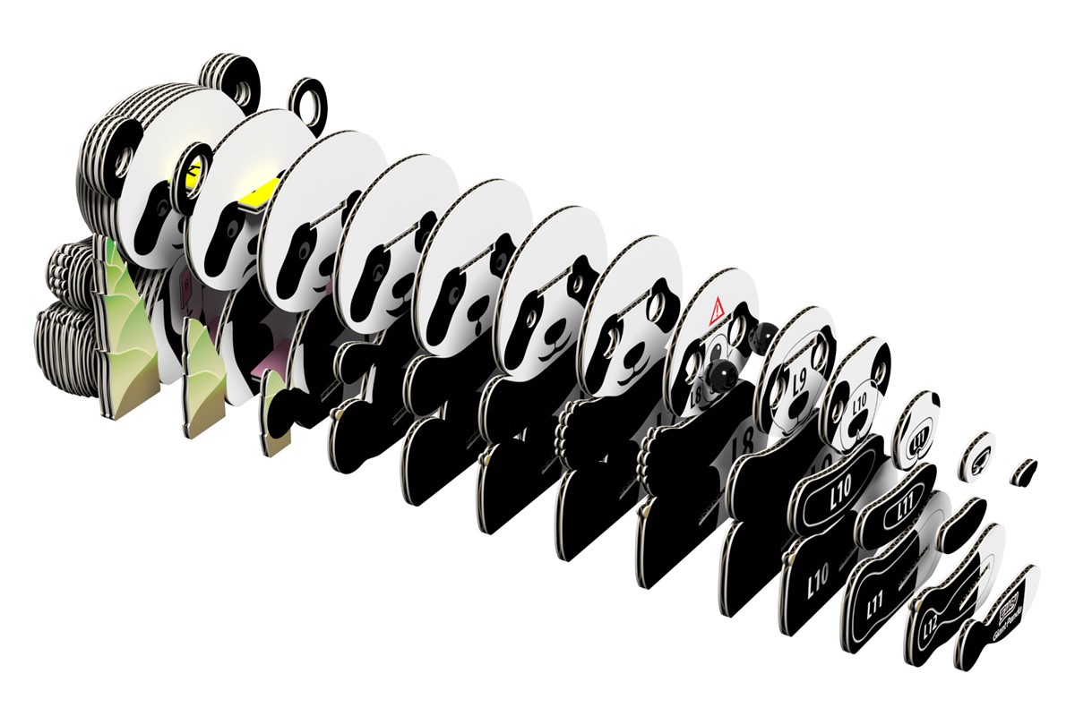 Eugy dodoland - Panda gigante - Imagen 3