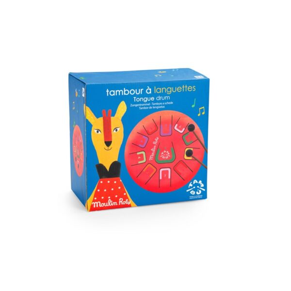 Tambú - Tambor de lengüetas Rojo