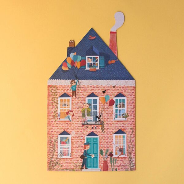 Puzzle reversible Welcome to my home 36 pzas. - Imagen 2